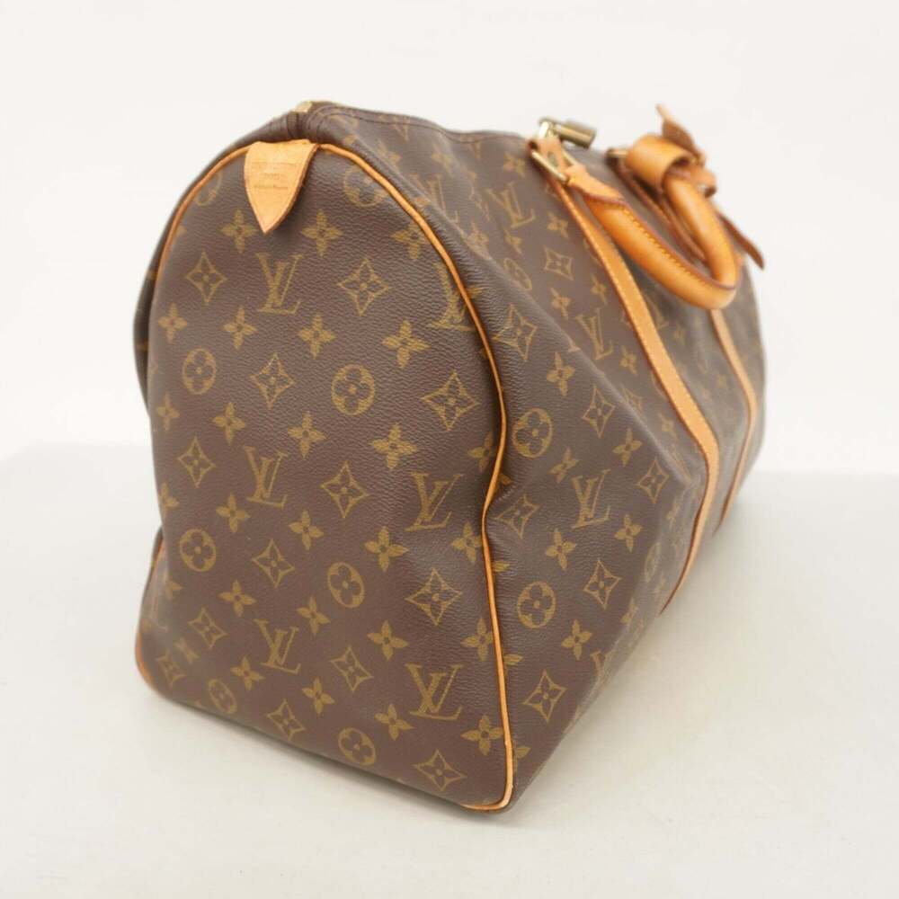 LOUIS VUITTON Brown Monogram Keepall 50 Boston Bag - Picture 2 of 13